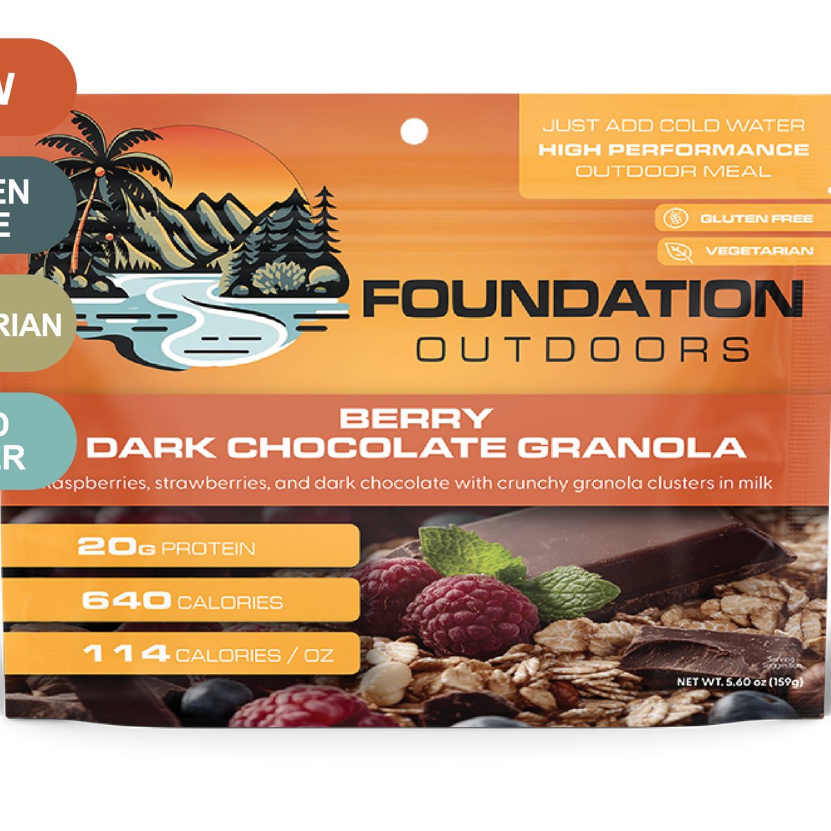 Berry Dark Chocolate Granola – FOUNDATION Outdoors