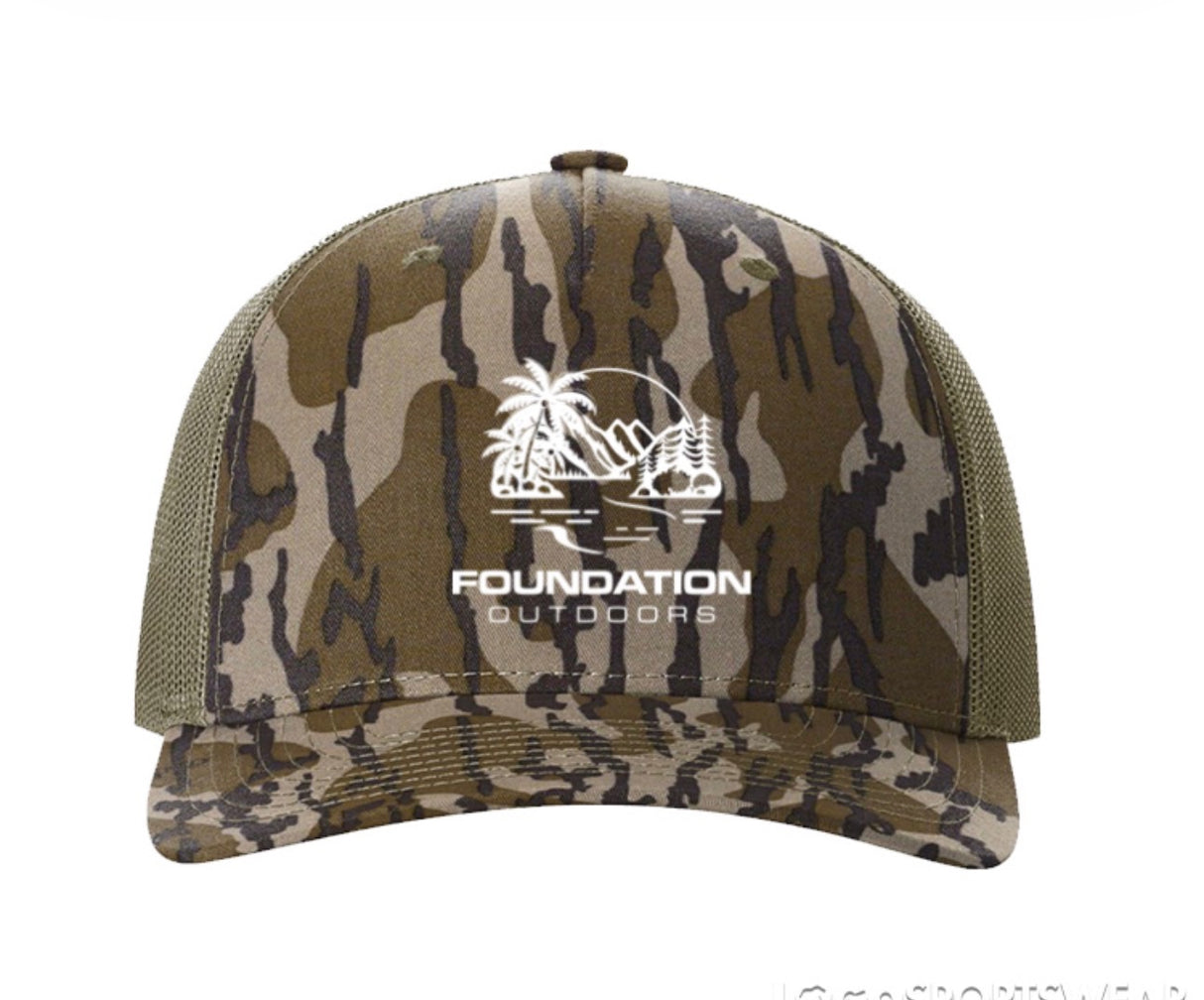 FOUNDATION Outdoors Woodland Camo Hat