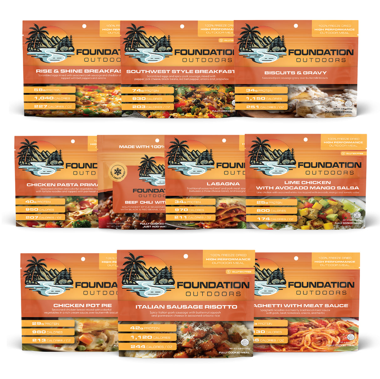 42 Meal Expedition - 2 Week Adventure Pack