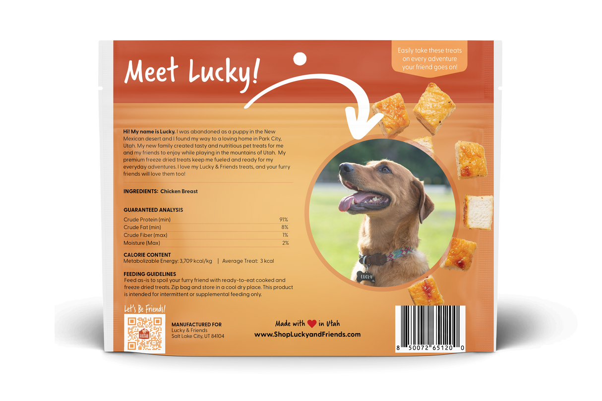Lucky & Friends Chicken Breast Dog Treat