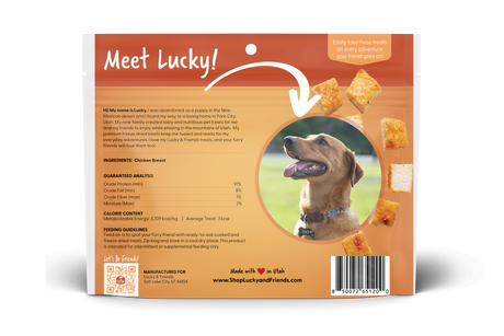 Lucky & Friends Chicken Breast Dog Treat