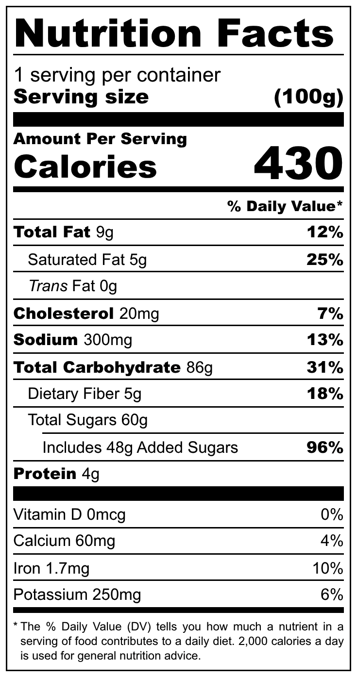 FOUNDATION Outdoors Apple Crisp