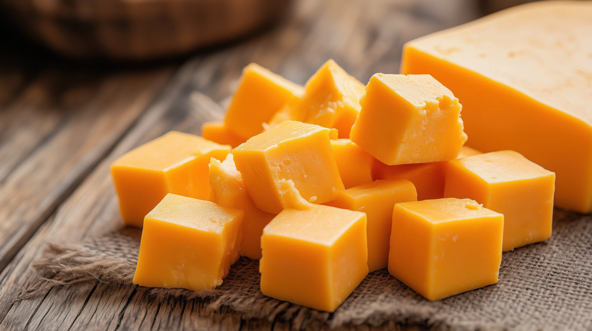 Crunchy Cheddar Cheese Bites