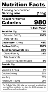 FOUNDATION Outdoors Chicken Pot Pie Meal