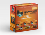 FOUNDATION Outdoors 3 Meal - Single Day Adventure Box
