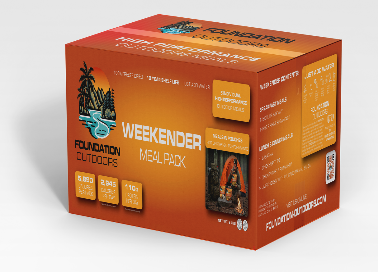 6 Meal Weekender Adventure Pack