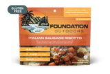 Spicy Italian Pork Sausage Risotto Meal