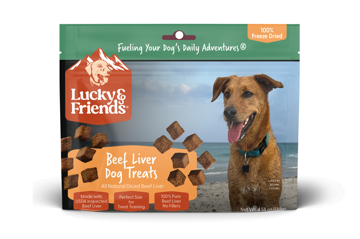 Lucky & Friends Beef Liver Dog Treats