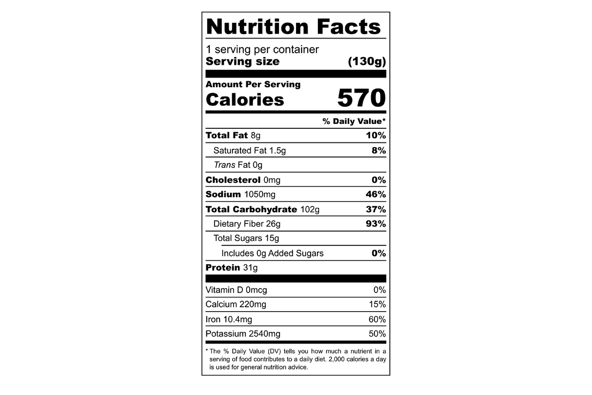 Vegan Vegetable Chili Meal