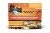FOUNDATION Outdoors Pumpkin Pie Cheesecake Bites