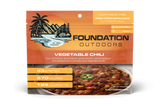 FOUNDATION Outdoors Vegan Vegetable Chili Meal